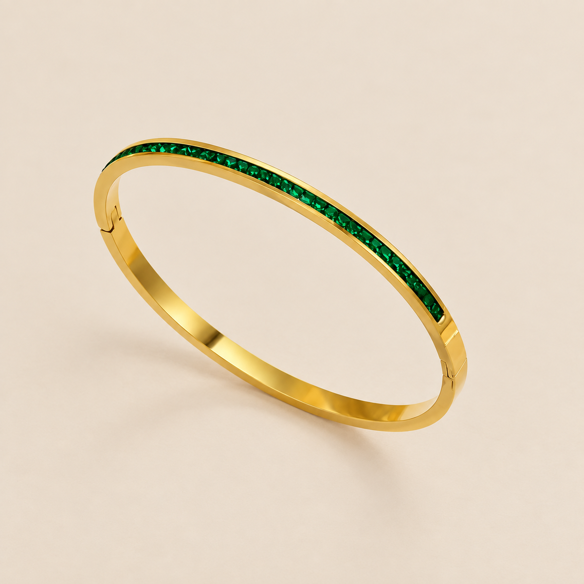 Emerald Link Fashion Bracelet