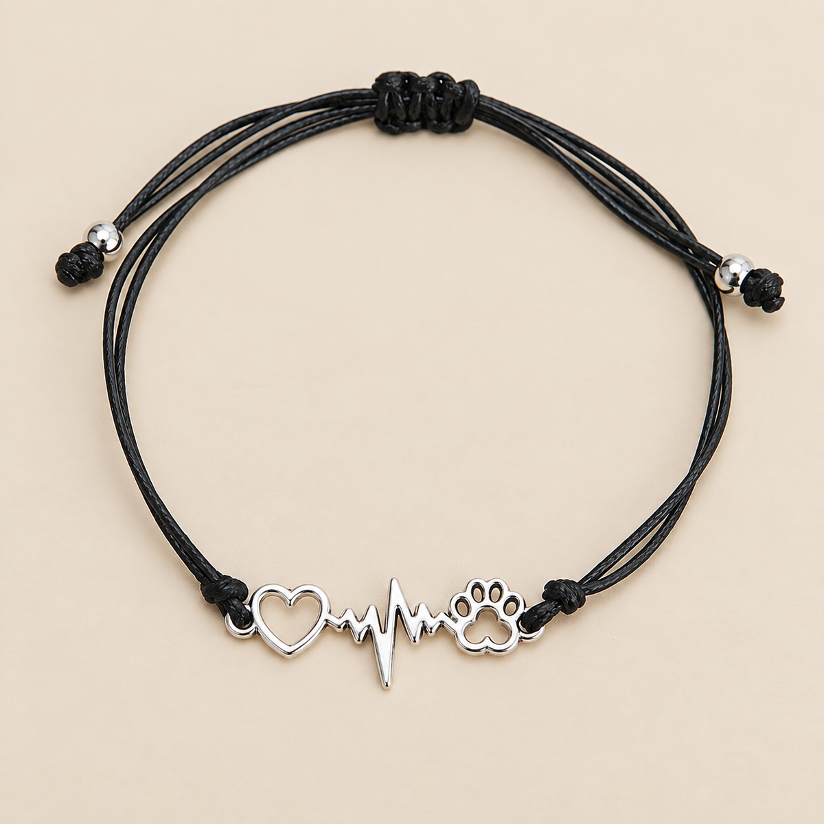 Wish & Prayer Heartbeat Bracelet