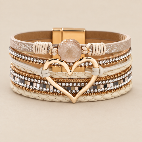 Bohemian Multi-Layer Leather Bracelet