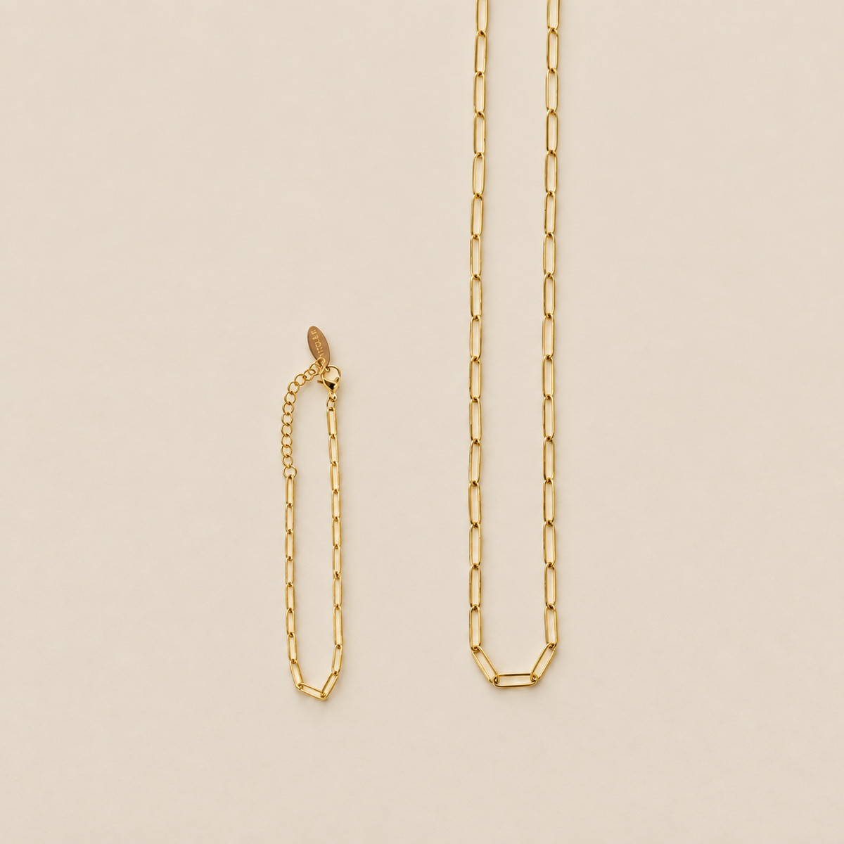Paperclip Jewelry Set