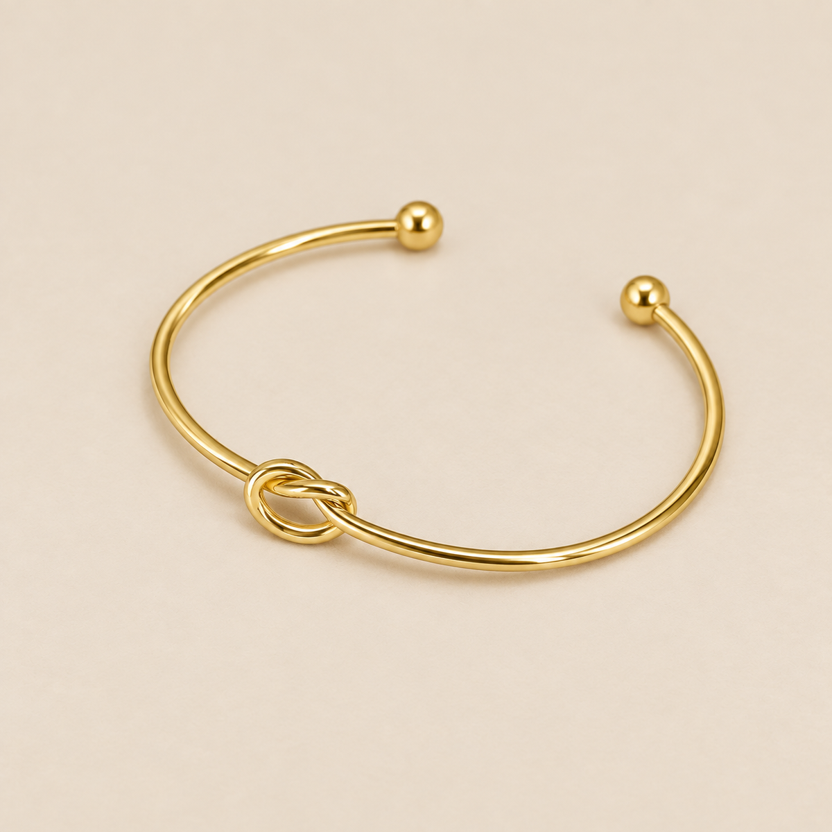 Golden Knot Adjustable Bracelet