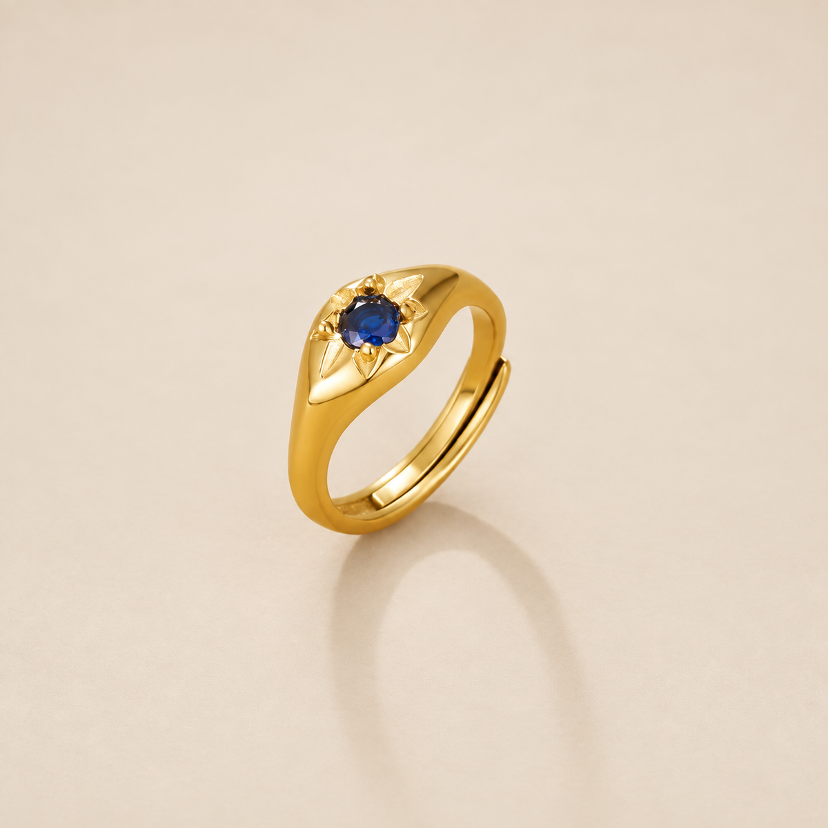 Celestial Blue Star Ring
