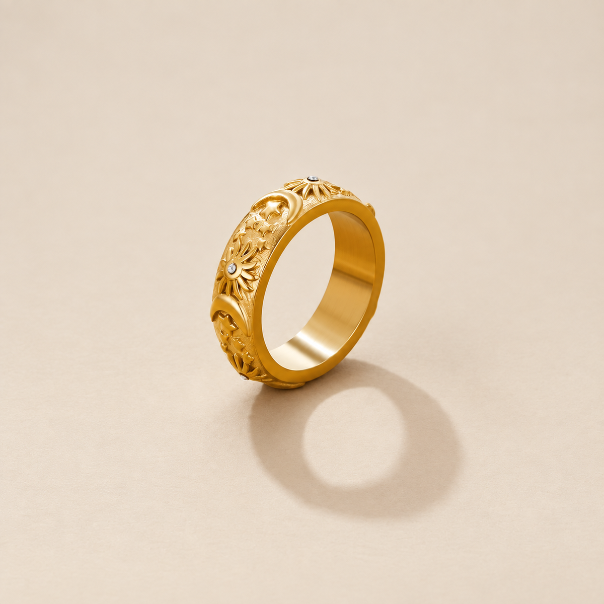 Celestial Gold Ring