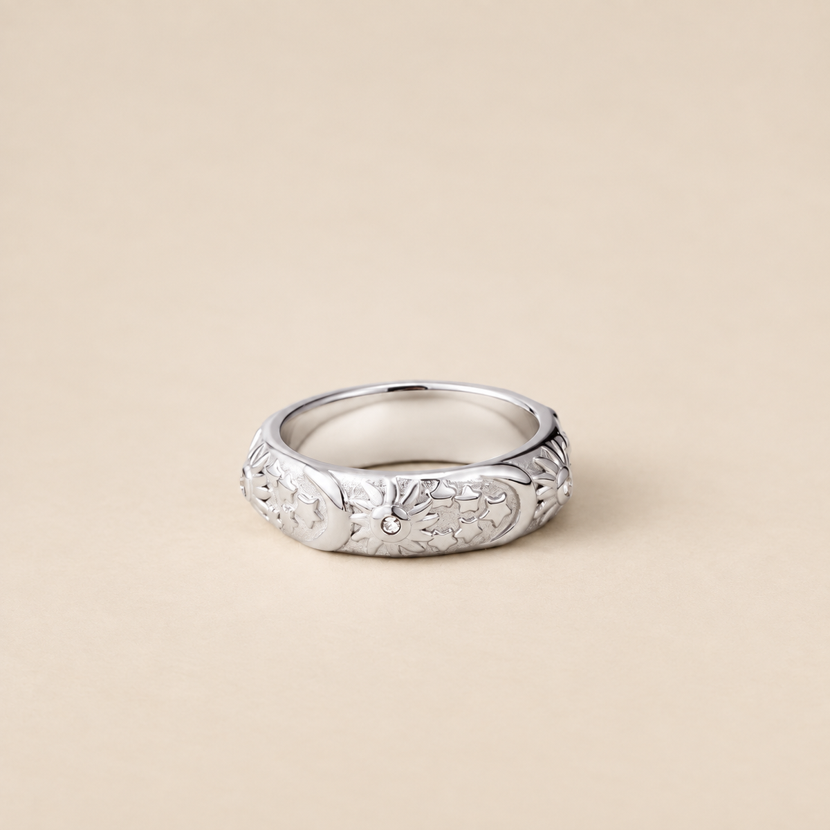 Celestial Silver Ring