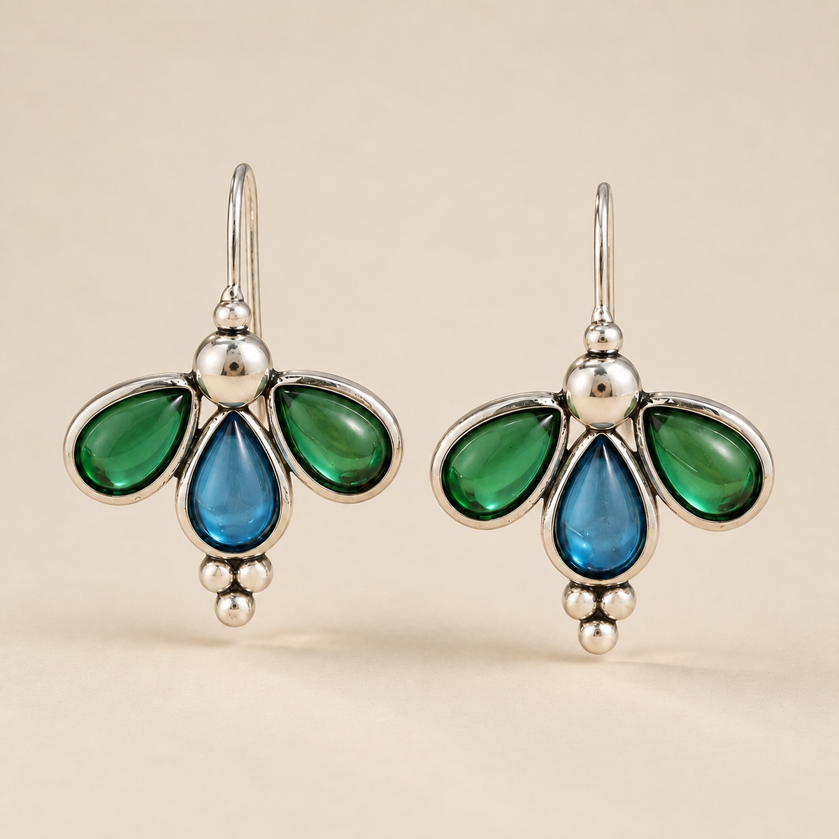 Charming Stone Waterdrop Earrings