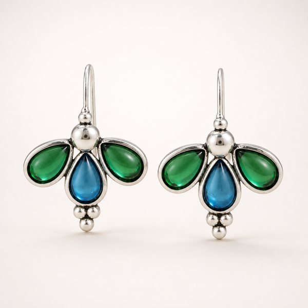 Charming Stone Waterdrop Earrings - Aura del Sol studio product image