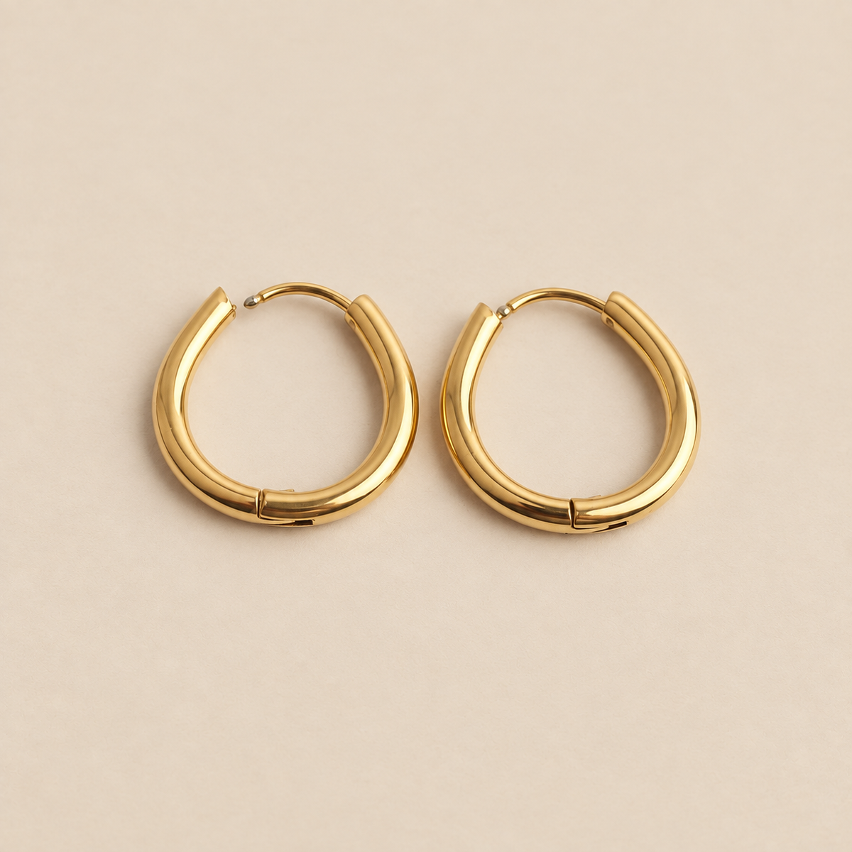 Vintage Almost Round Shape Earrings