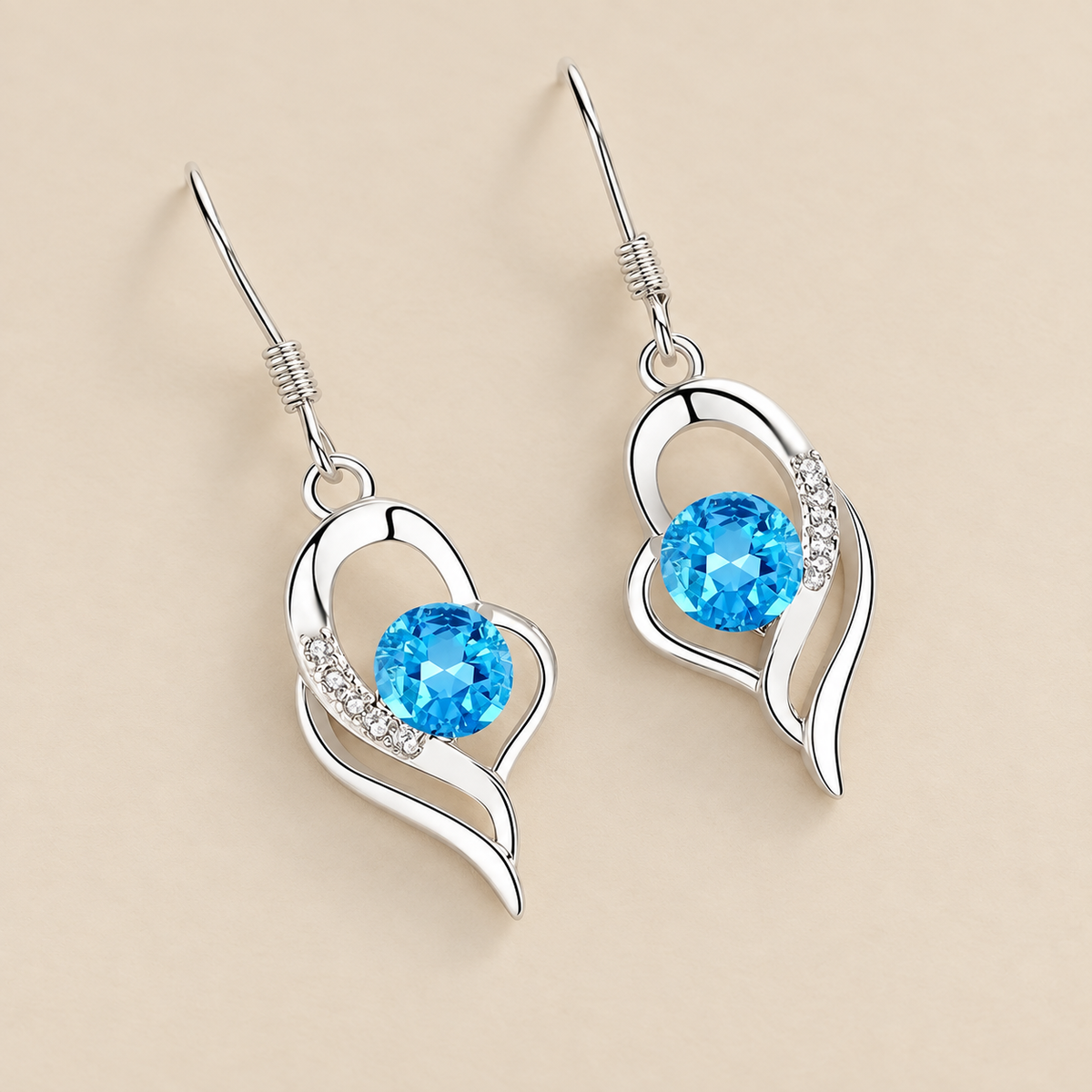 Pendientes de gota Eclipse Heart