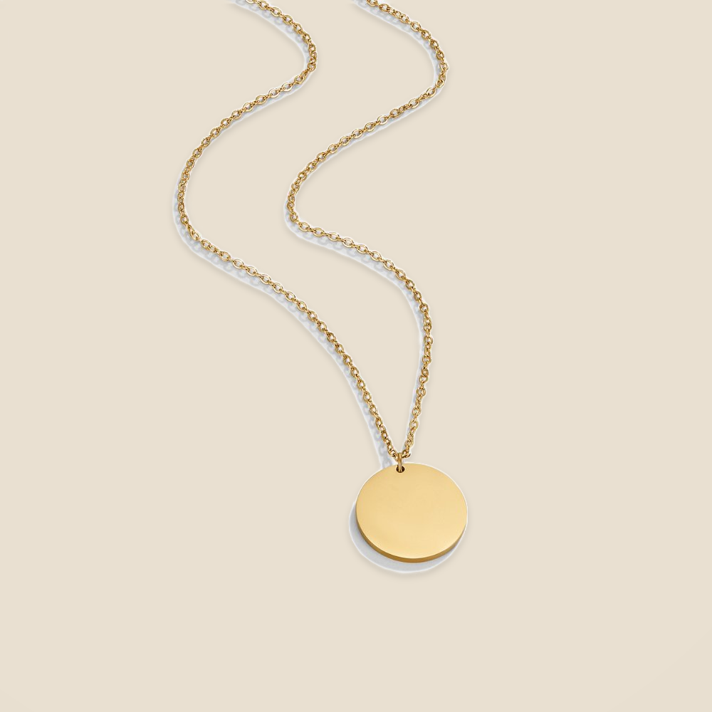 Gold Coin Necklace