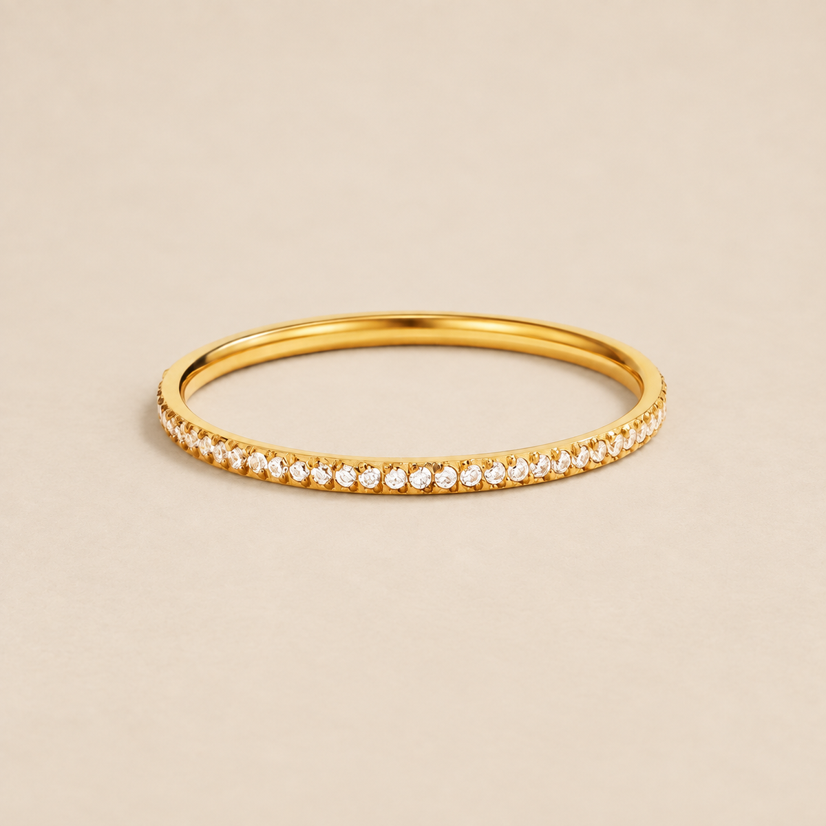 Eternity 18K Crystal Ring