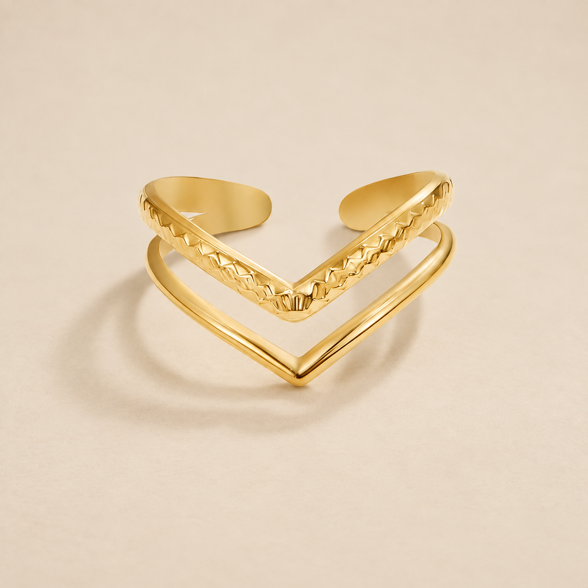 Harper Layered Wrap Ring