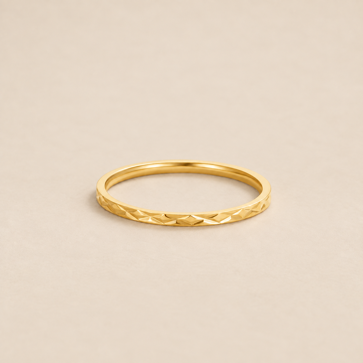 Kanata Gold Band Ring