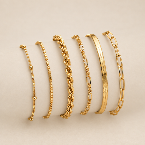 Conjunto de pulseras cubanas boho retro