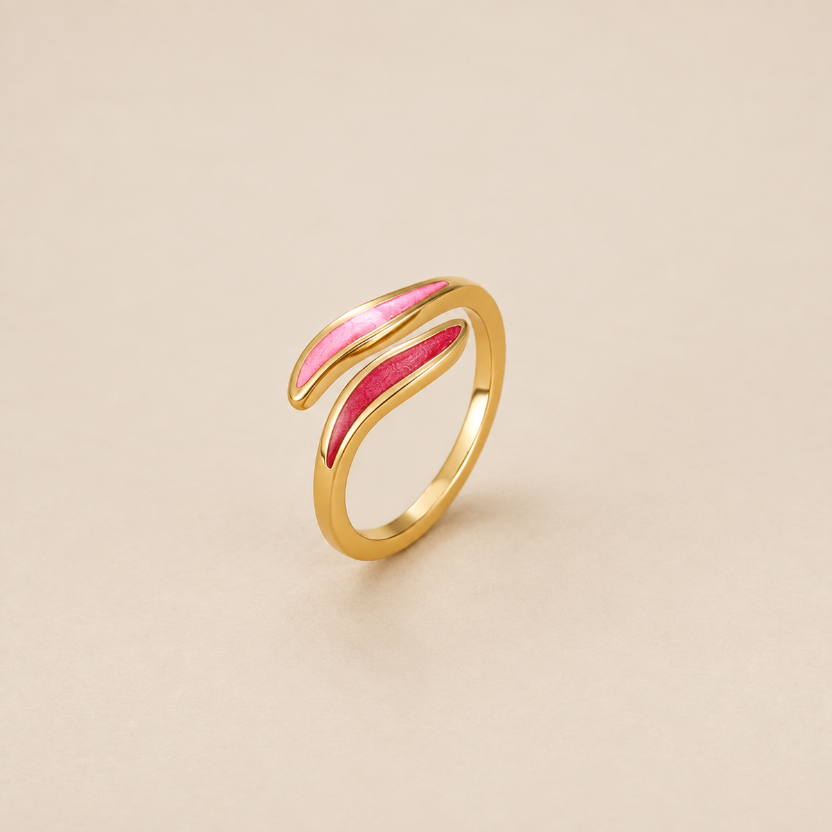 Pink Blush Wrap Ring