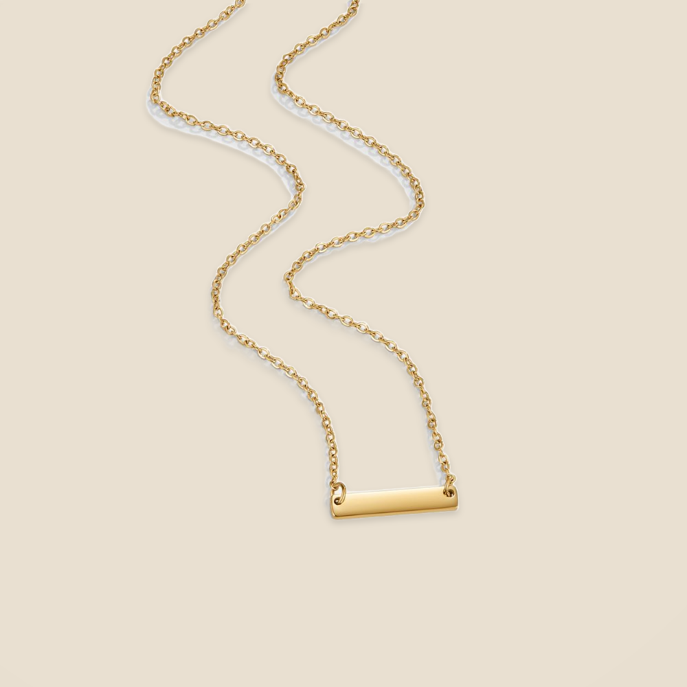 Rina Gold Bar Necklace