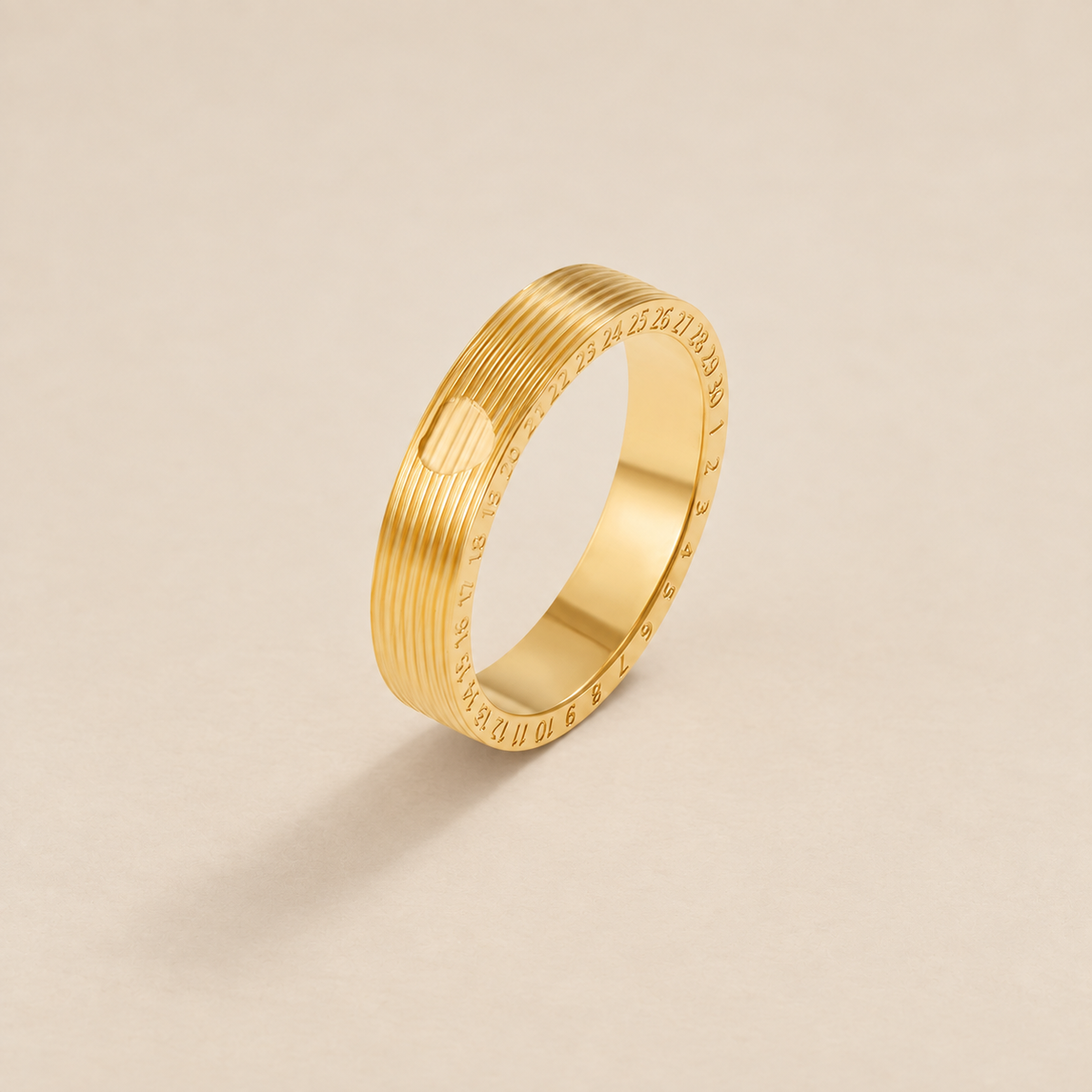 Soleil Gold Band Ring