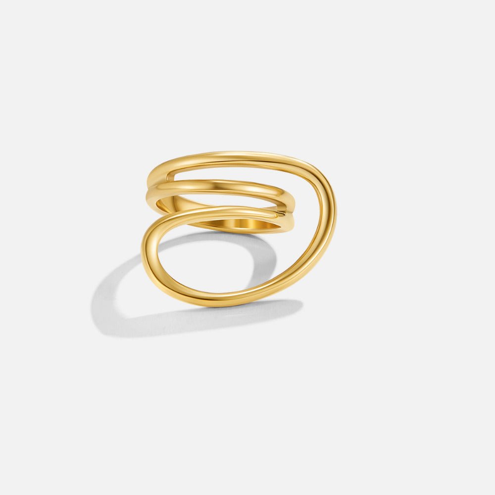 Anillo Ava Twisted Wave