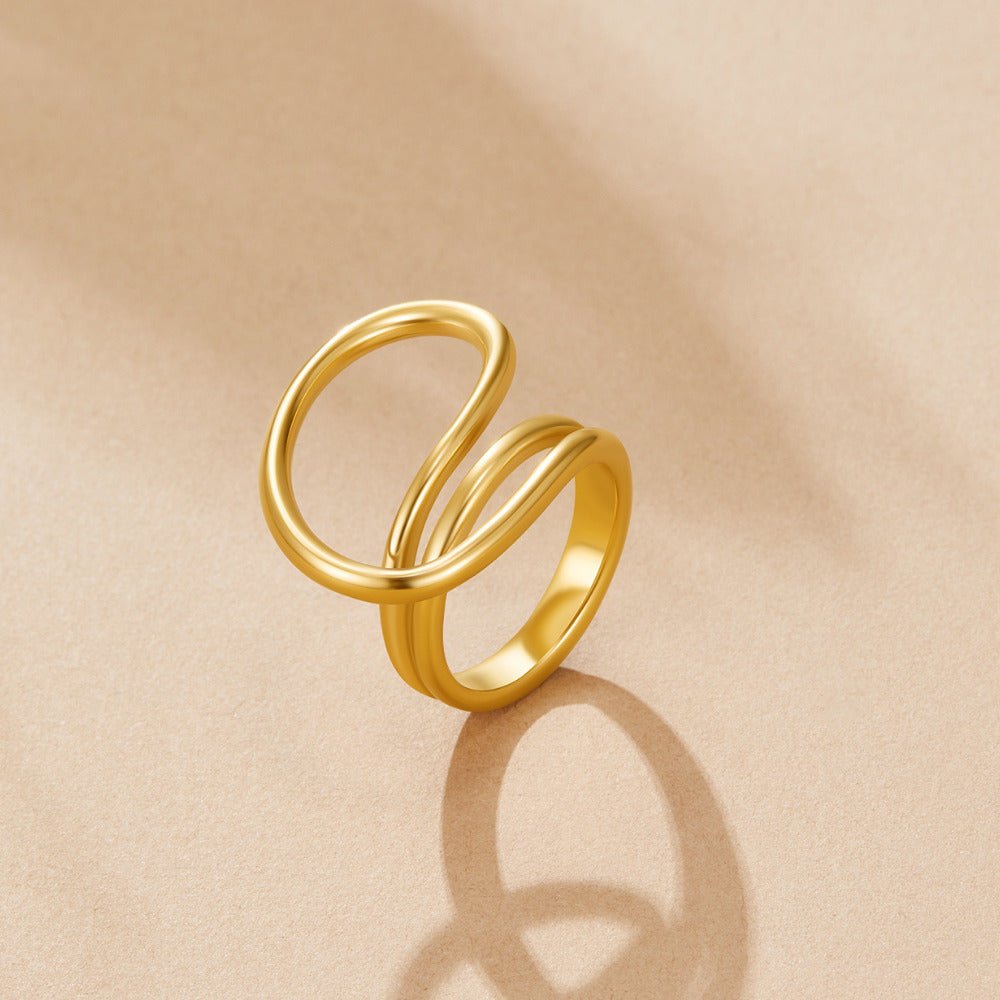 Anillo Ava Twisted Wave