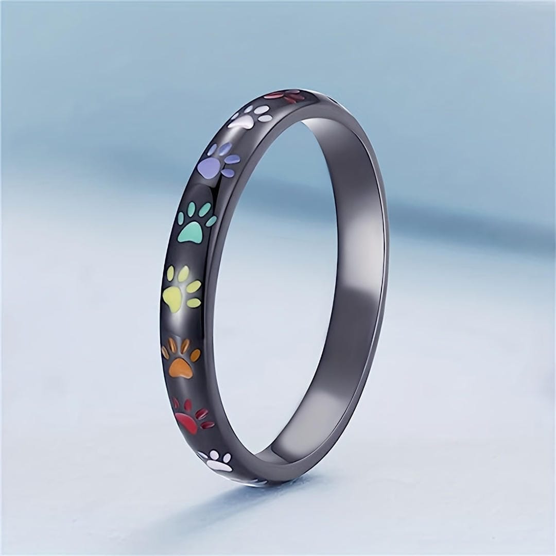 Anillo Elegante Promesa de Pata