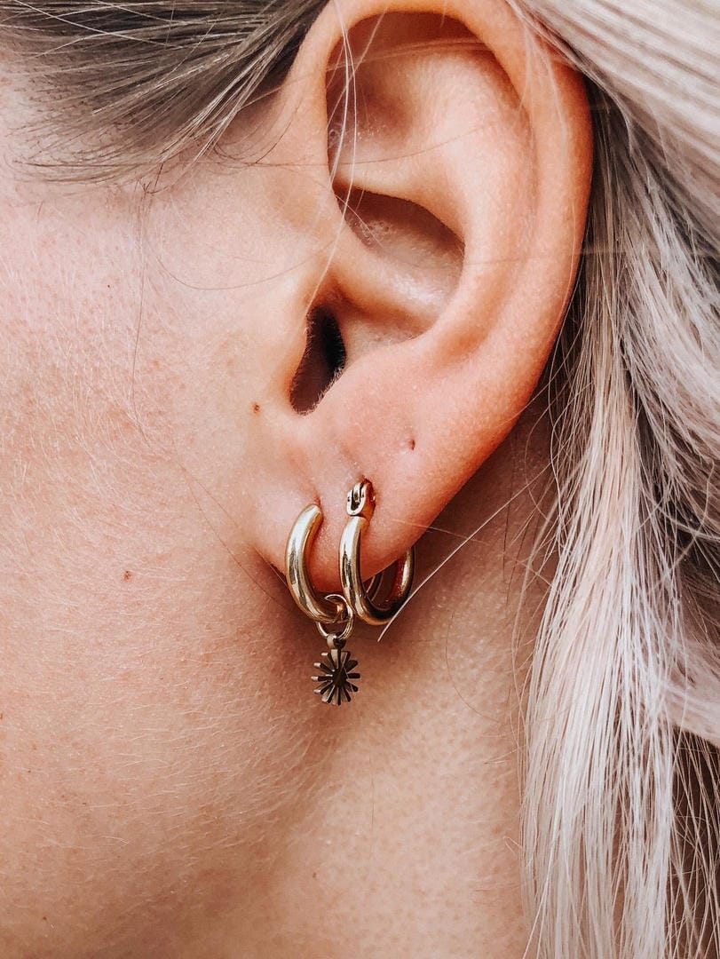 Pendientes atemporales Sweet Sun