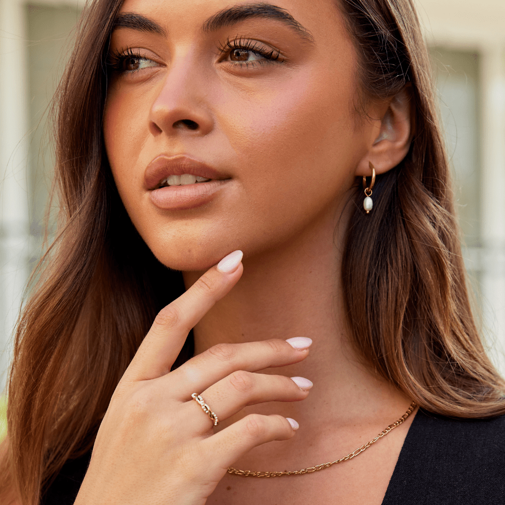 Anillo de Perlas Bella Twist