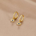 Pendientes de oro con forma de gota