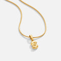 Collar de letras burbuja