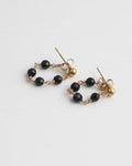 Pendientes Lea Sleek con varios abalorios de piedra
