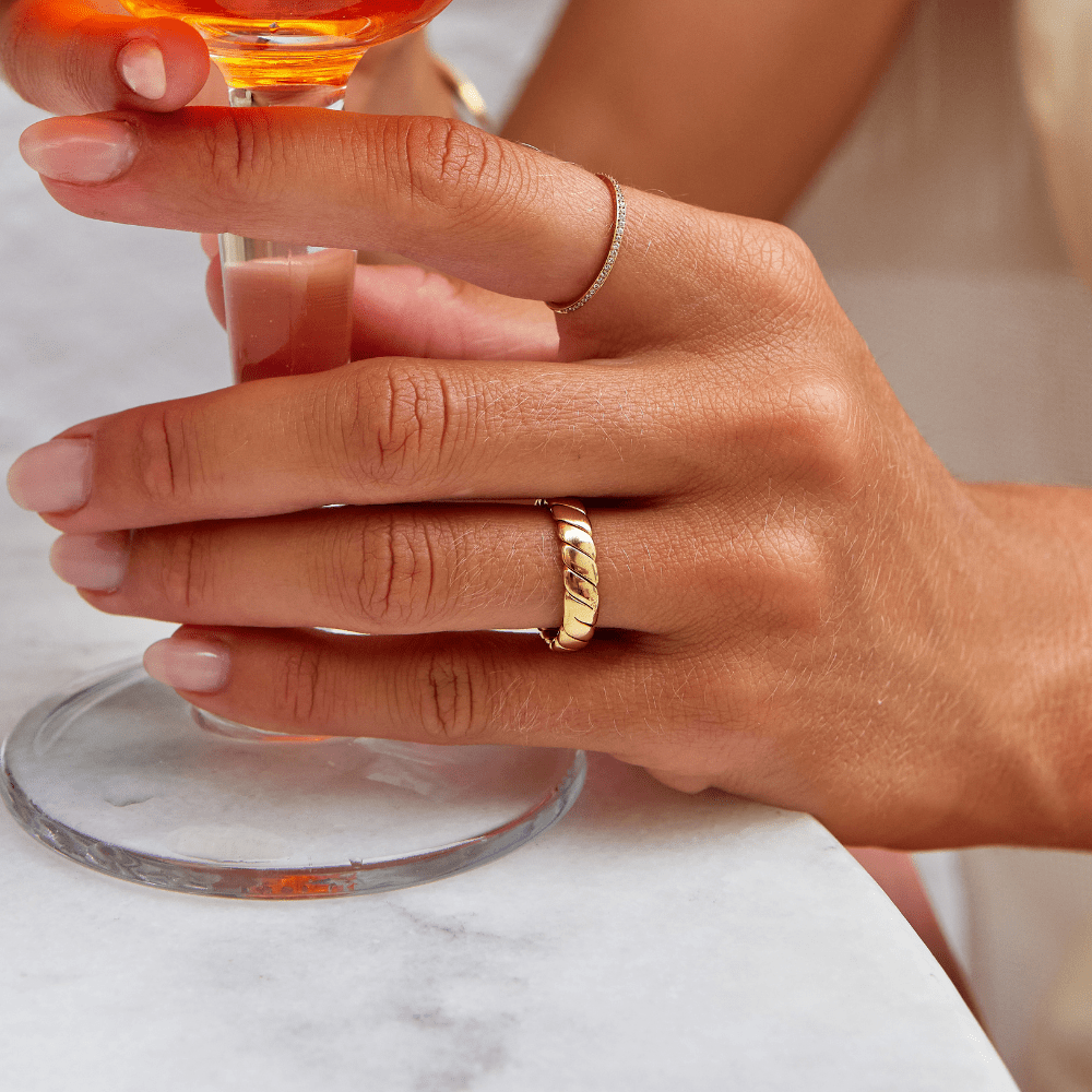 Anillo Infinito Trenzado Calira