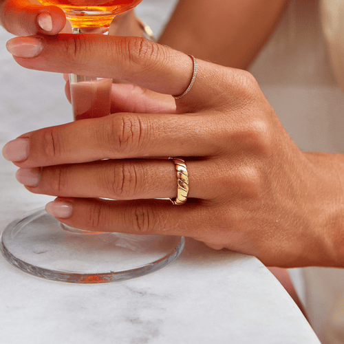 Anillo Infinito Trenzado Calira