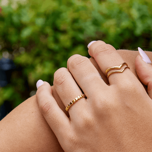 Anillo Callie Gold Band