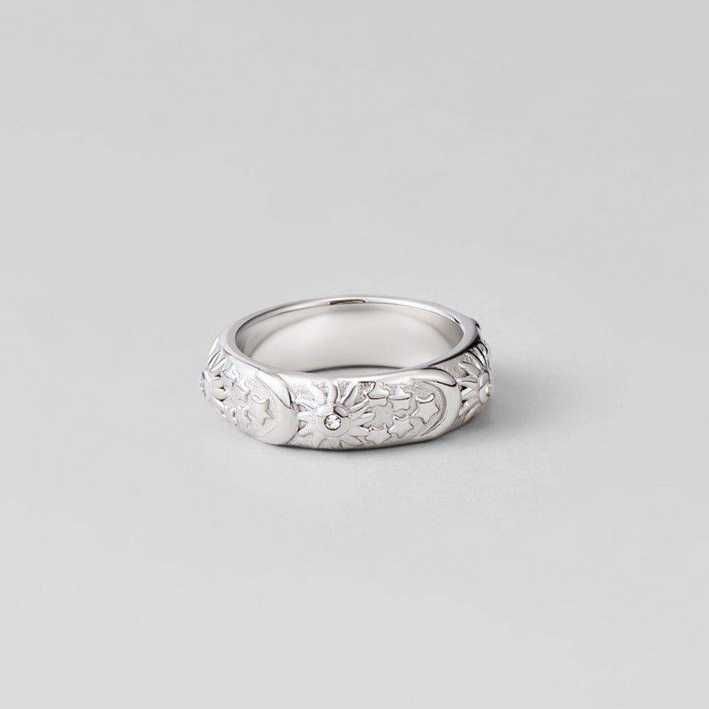 Anillo Celestial de Plata