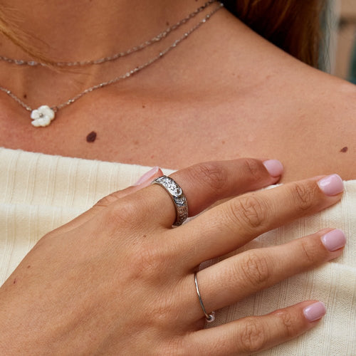 Anillo Celestial de Plata