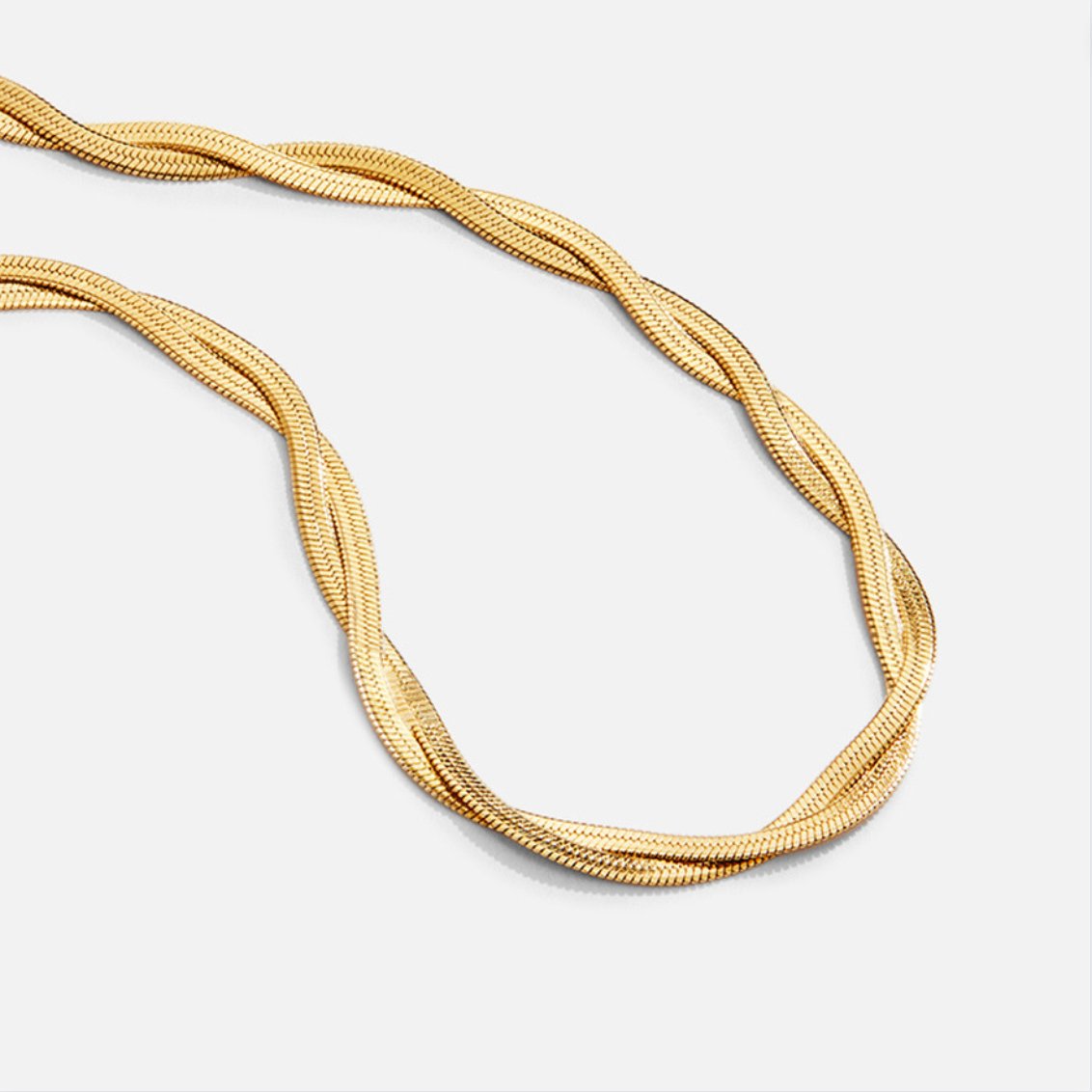 Collar de cadena de serpiente Chiara Twist