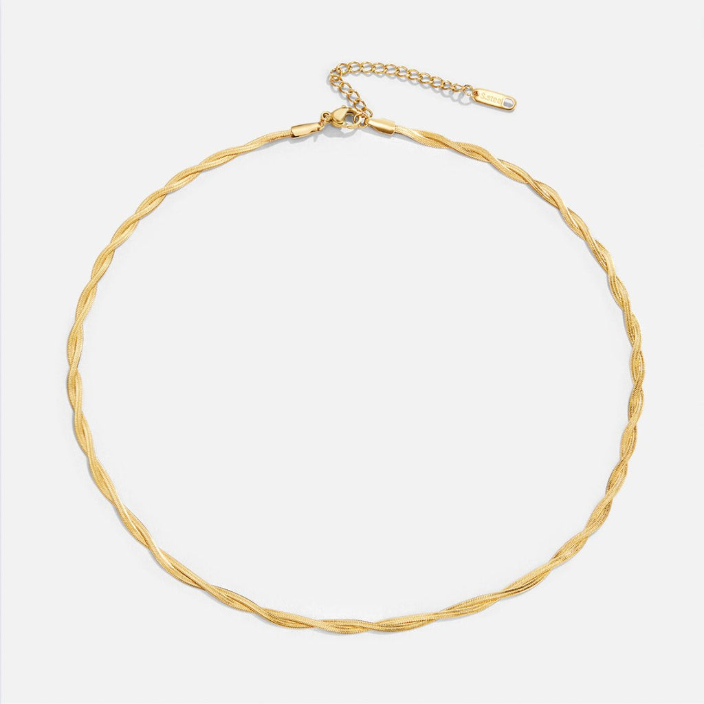 Collar de cadena de serpiente Chiara Twist