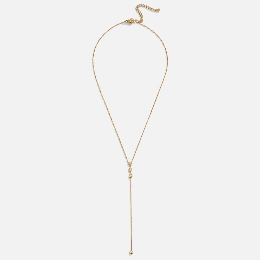 Collar Lariat Crystal Eve