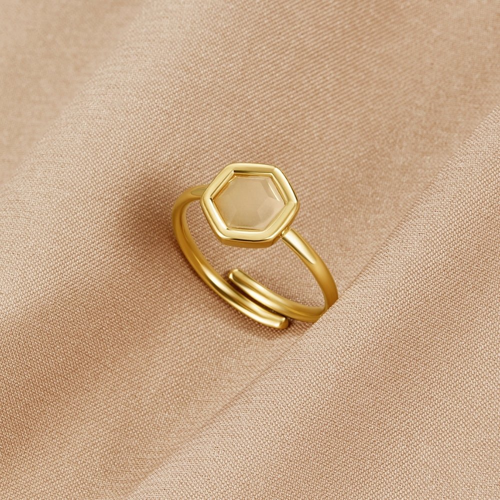 Anillo de oro Ember Stone
