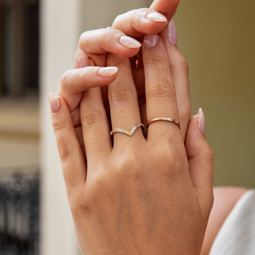 Anillo de cristal Corona Eterna