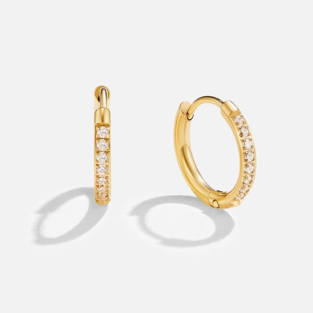 Aretes de aro Eternidad
