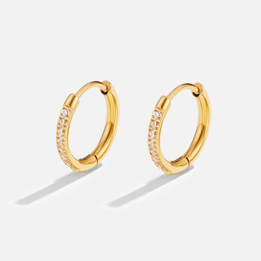 Aretes de aro Eternidad