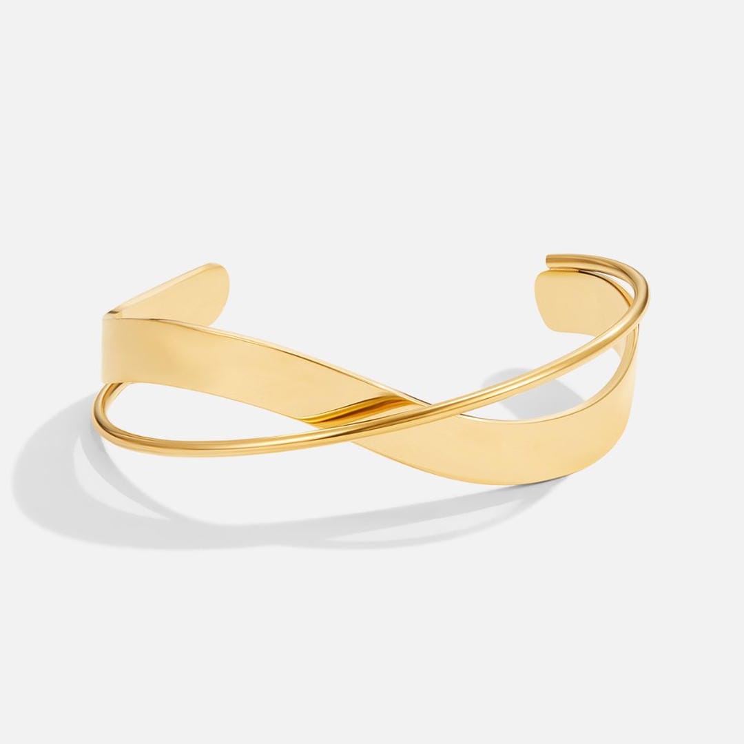 Brazalete de oro único celestial