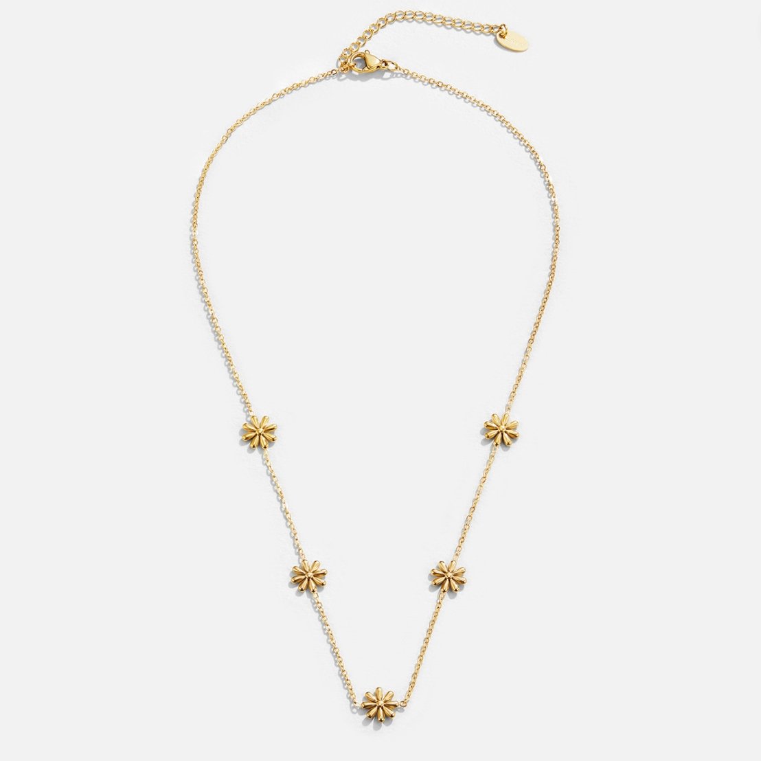 Collar Flor de Poder de Oro de 18K