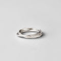Anillo de Plata Eternamente Entrelazado