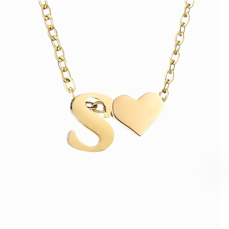 Collar de Oro Forever Love & Letter