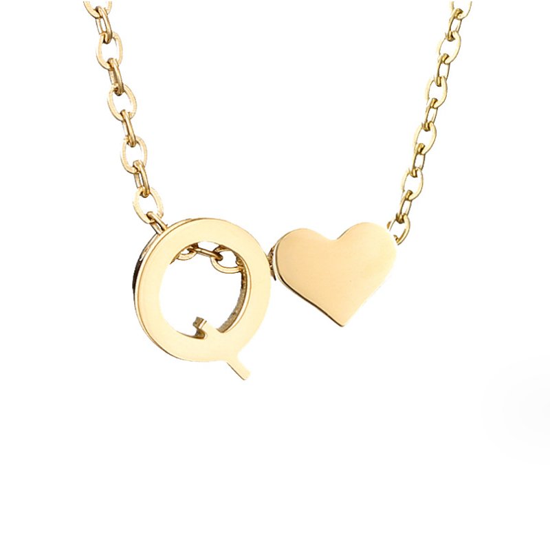 Collar de Oro Forever Love & Letter