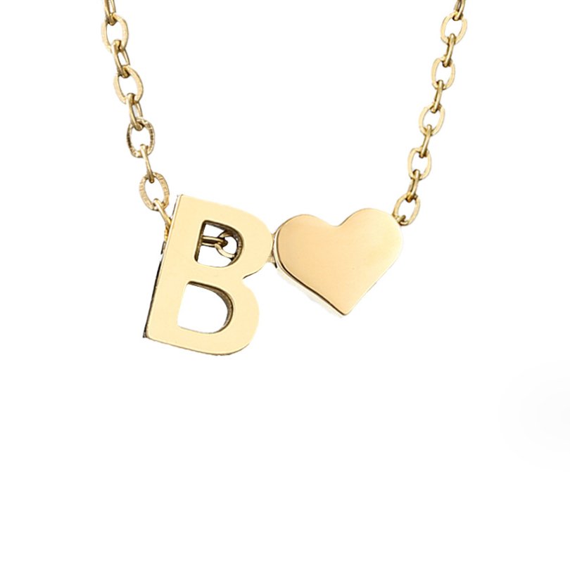 Collar de Oro Forever Love & Letter