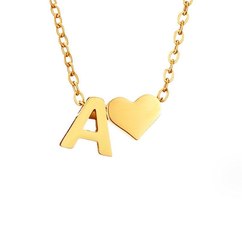 Collar de Oro Forever Love & Letter
