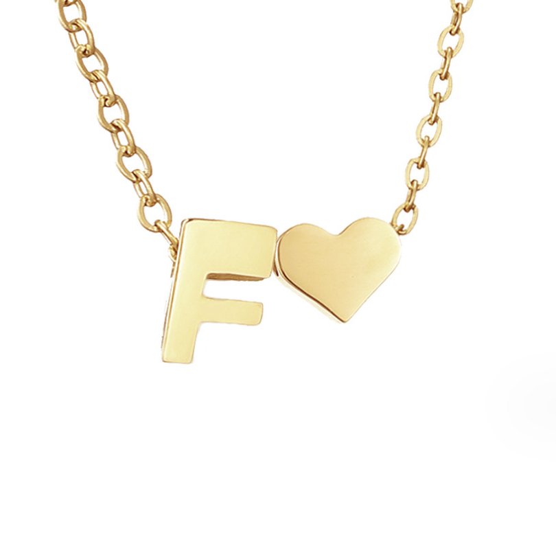 Collar de Oro Forever Love & Letter