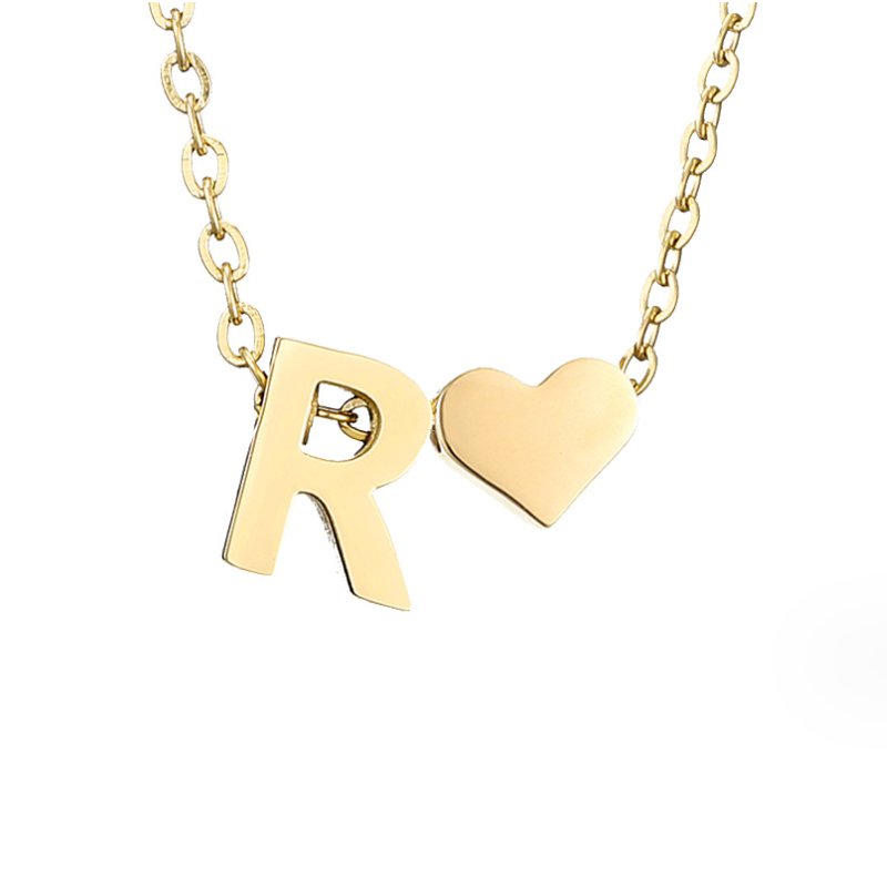 Collar de Oro Forever Love & Letter