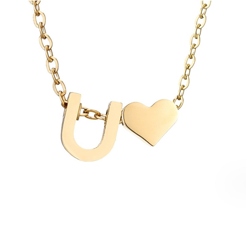 Collar de Oro Forever Love & Letter